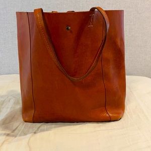 Large brown shoulder/tote bag